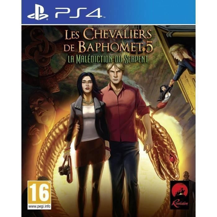Les Chevaliers De Baphomet 5 La Malédiction Du Serpent Ps4 - vue 3