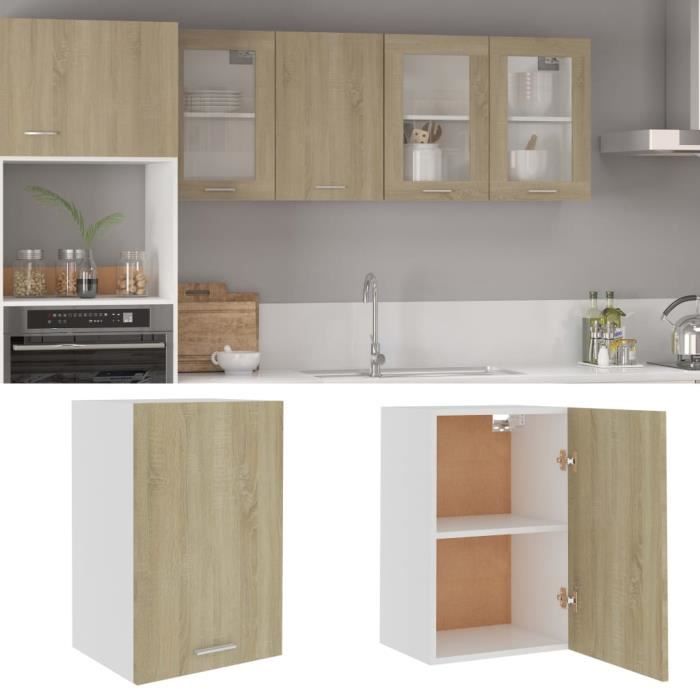 Armoire de cuisine multi-rangements - Buffet de cuisine Style moderne - Meuble de Rangement Chariot des