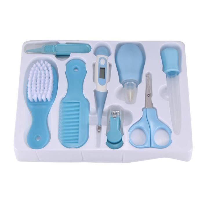 8pcs Kit De Soins Pour Bebe Complet Nursery Hygiene Quotidienne Bebe Ciseaux Coupe Ongles Brosse Peigne Achat Vente Brosse Peigne Bebe Soldes Sur Cdiscount Des Le Janvier Cdiscount