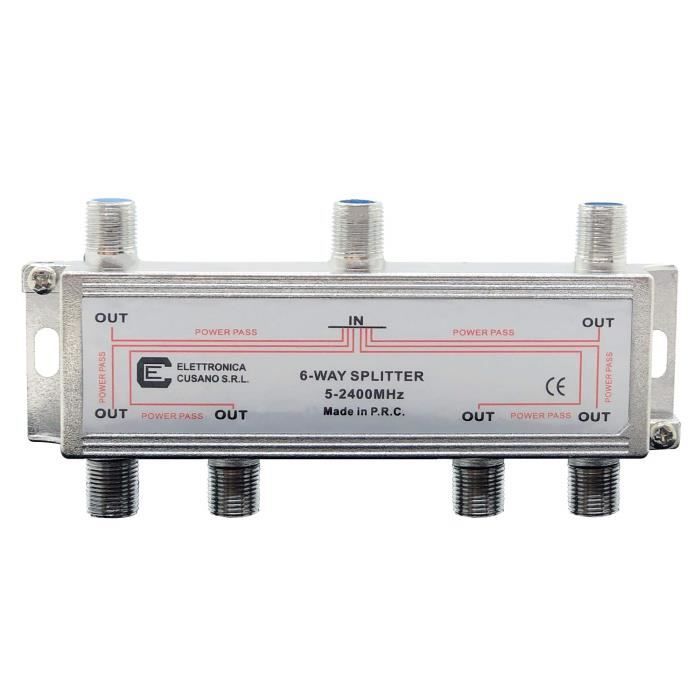 Alimentation 30 W 12 V Répartiteur 6 Sorties Transformateur