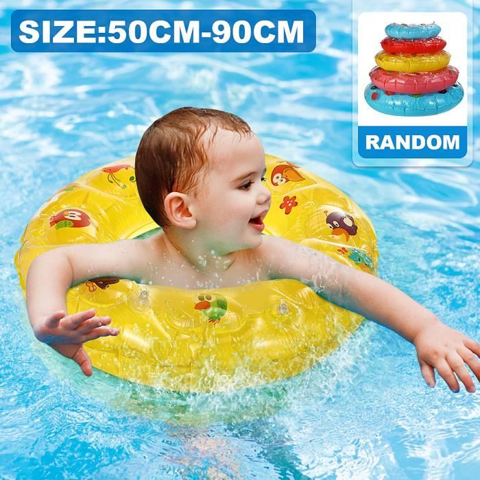Anneau Natation Cou Bouee Pour Bebe Pvc Piscine Flottant Cercle Double Protection Dia Interieur 27cm Dia Exterieur 57cm Cdiscount Jeux Jouets