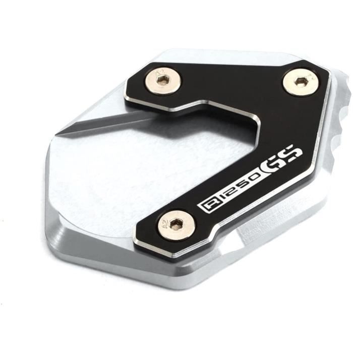 Béquille Moto BMW Béquille Latérale Moto BMW R1250GS Adventure - Extension Aluminium CNC - Stabilisation Sol Meuble - Noir Extension Béquille Latérale R1250GS