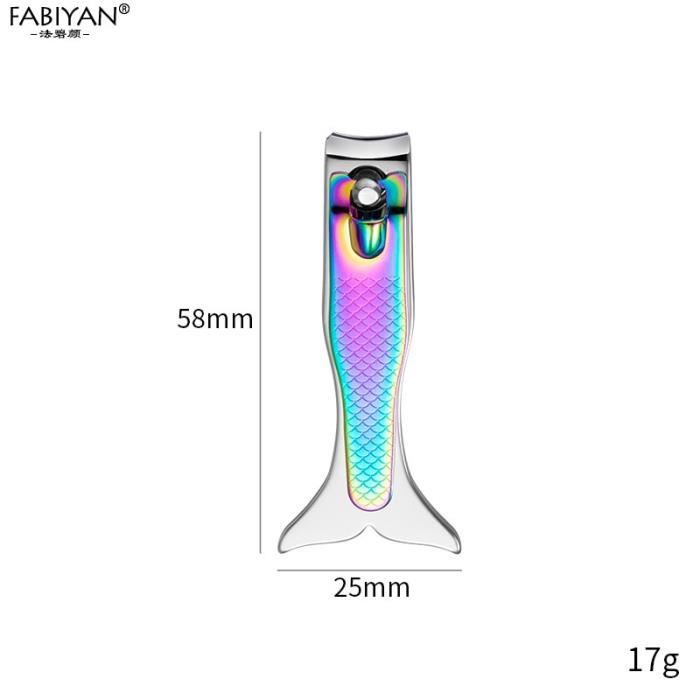 Paire de pinces à téton acier The Red 5cm avec chaine - FIQA001