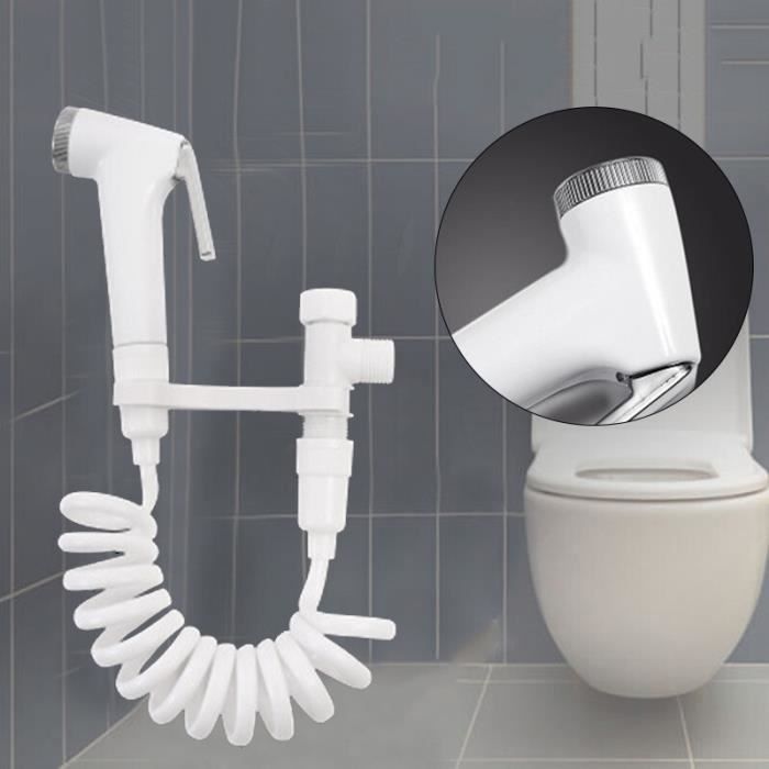 Acier Inoxydable Shattaf Toilette Bidet Douche Kit Spray Douche