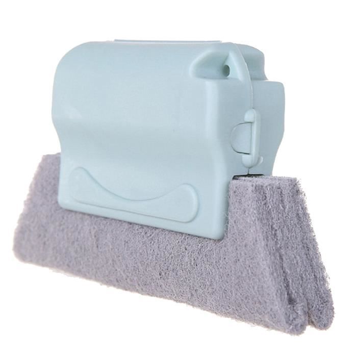 Kit Nettoyage Rainures WACH AUF | 11 Pièces - Brosses Pour Fenêtres, Portes, Rails - Gris/Vert