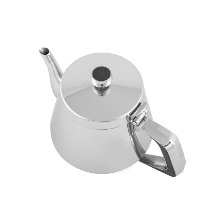 Théière En Acier Inoxydable 18/10 Mulex - Préparation Traditionnelle Du Thé - Mode Maintien Au Chaud