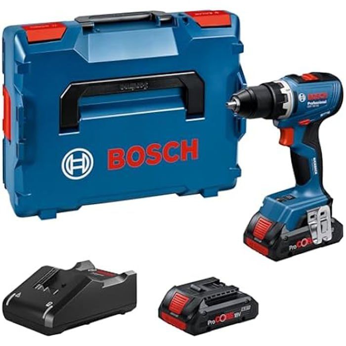 Perceuse visseuse sans fil Bosch GSR 18V 65 Moteur sans balais 2x ProCORE18V 5002000 trmin