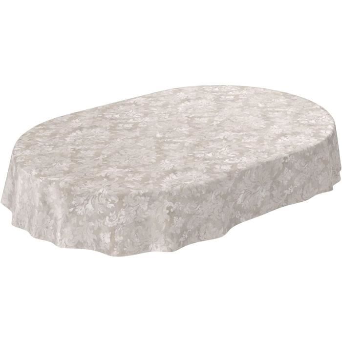 Nappe Toile Cirée Pvc Ronde, Avec Motif Floral Et Dentelle, Nappe Ronde