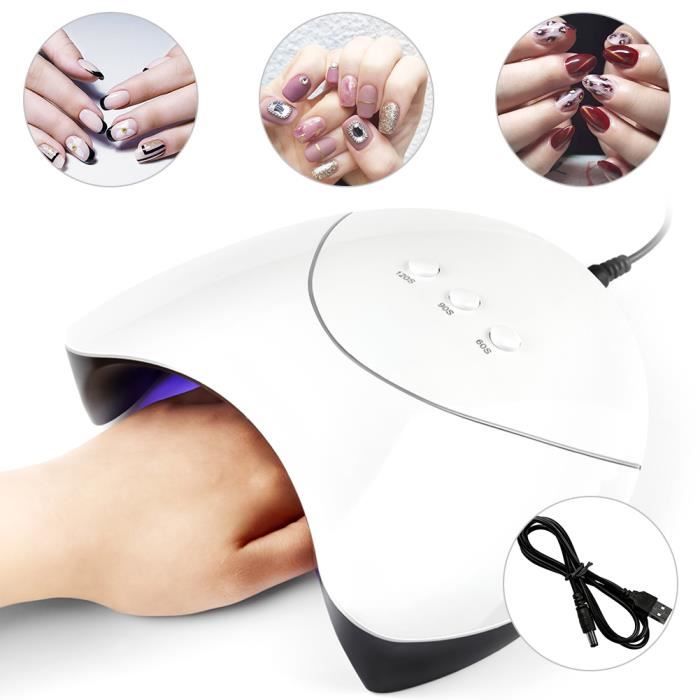 Coscelia 36w Lampe Uvled Machine A Ongle Sécher Vernis Gel
