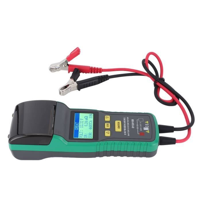 Barabesty - Support 4 Fils Testeur De Capacité Et Résistance Batterie 18650 26650 21700 AAA – Fixation Solide Et Précise