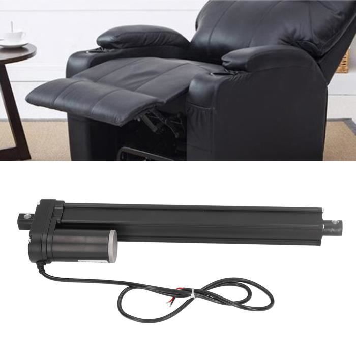 Actionneur linéaire de canapé inclinable, fauteuils inclinables à Faible Bruit Actionneur de Moteur Course de 333 mm Économie de Main-d'œuvre pour canapés électriques