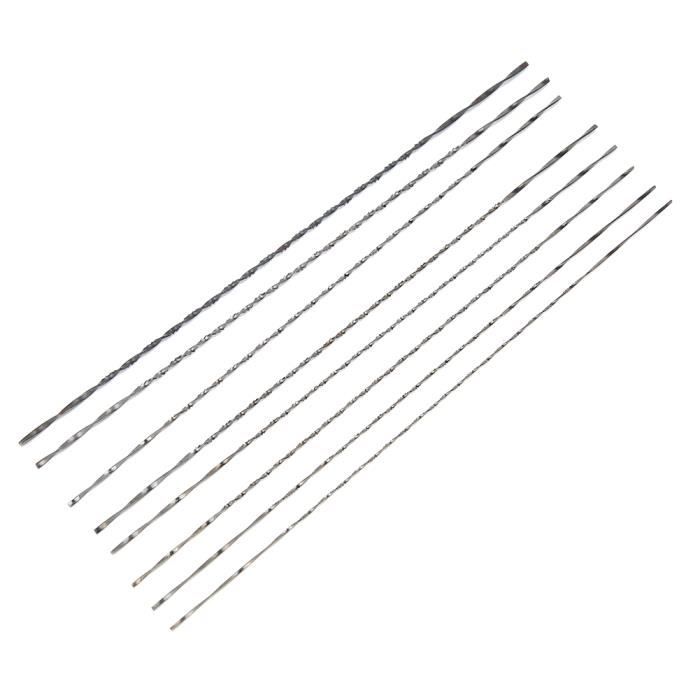 144 Lames De Scie à Chantourner - Acier Haute Teneur Carbone Pour Bijouterie Et Travail Du Bois, 3 Modèles