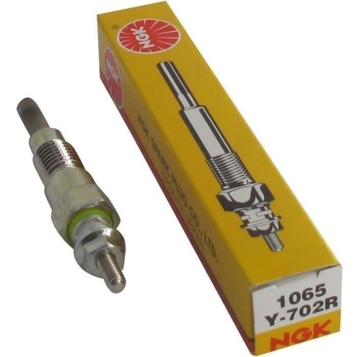 Bougie d'allumage de préchauffage NGK Y-702R adaptable pour engins de manutention et générateurs HIT