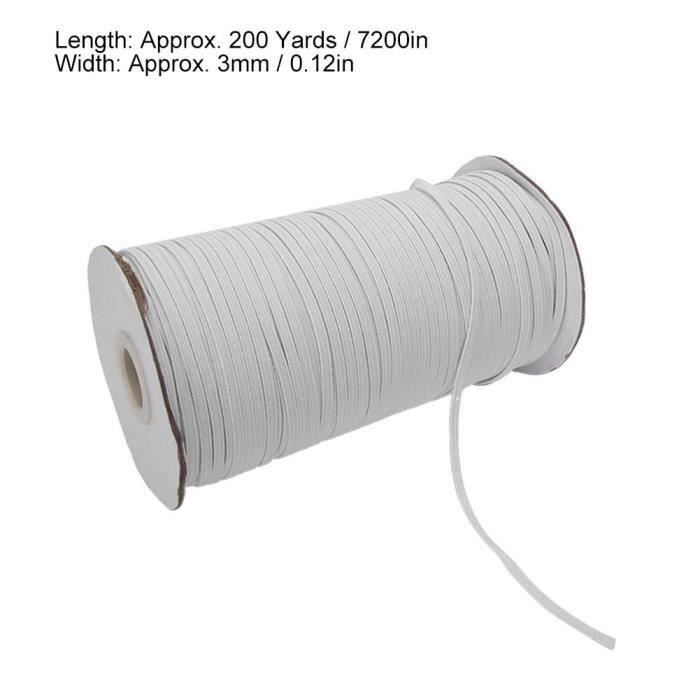 Élastique Câble 3mm Neotrims - Corde Bateau, Camping, Loisirs Créatifs - Plusieurs Couleurs & Longueurs