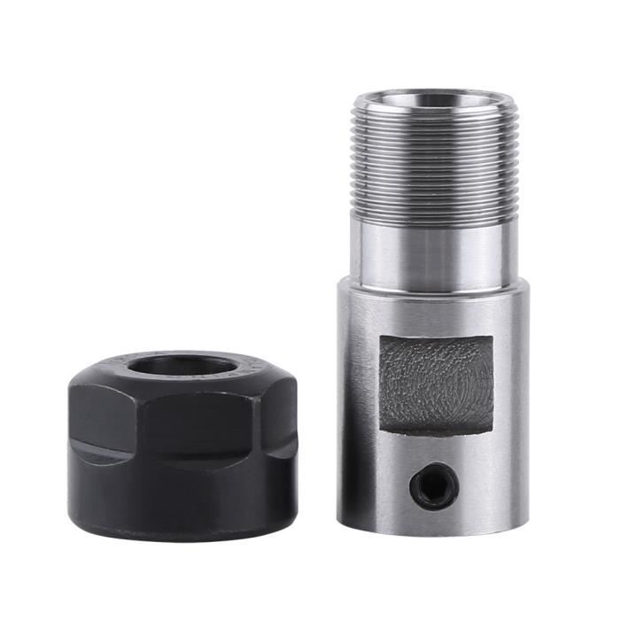 Bloc De Pince ER16 Pour Broche Moteur - Porte-outil Avec Filetage - Compatible Tours, Perceuses, Fraiseuses - 10