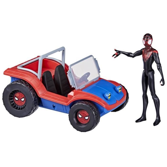 Véhicule Spider-Mobile et figurine Miles Morales Marvel Spider-Man 15cm dès  4 ans - Cdiscount Jeux - Jouets