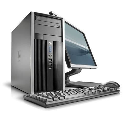 ENSEMBLE PC HP Compaq 6000Pro MT Intel Core2 Duo E8400 2.93 ghz avec écran HP LE2201w 22\