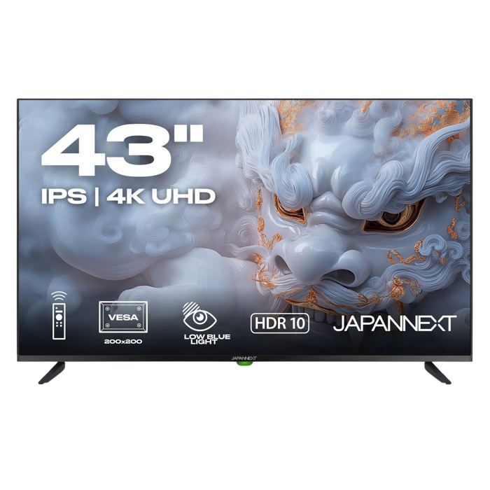 Ecran PC Grand Format JAPANNEXT 43 IPS 4K UHD 3840x2160 JN i432TUR - vue 2