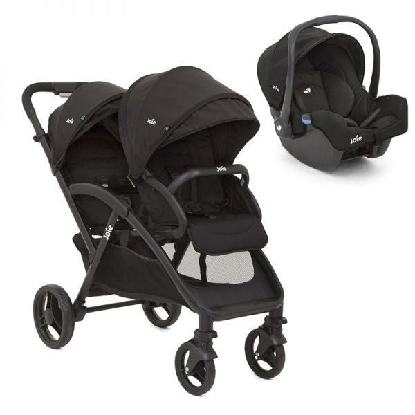 poussette double coque