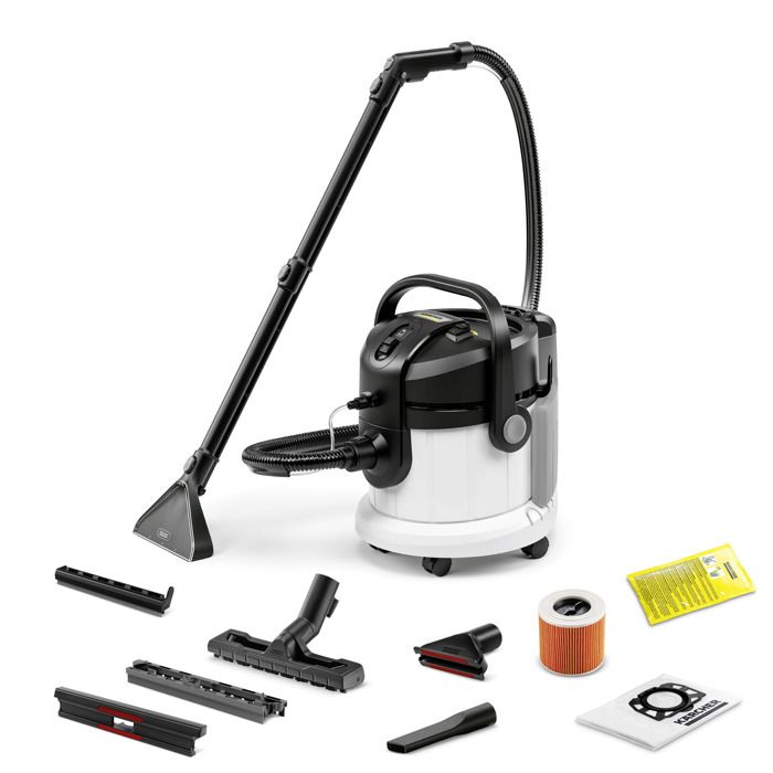 Shampouineuse Karcher SE 4 aspirateur injecteur extracteur détacheur textile double réservoir remplace SE4001