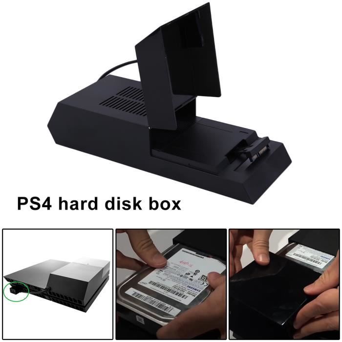 Boîtier de Disque Dur Externe PS4 HDD Prise en Charge support