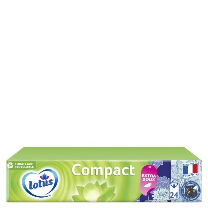 Mouchoirs Lotus Sensitive 160 Mouchoirs Blancs (2 Boîtes X 80) | 4 épaisseurs | Pour Peaux Sensibles | Fabriqué En France Mouchoir Tissu Femme Mouchoirs Lotus Sensitive 160 Mouchoirs Blancs (2 Boîtes X 80) | 4 épaisseurs | Pour Peaux Sensibles | Fabriqué En France Mouchoir Tissu Femme
