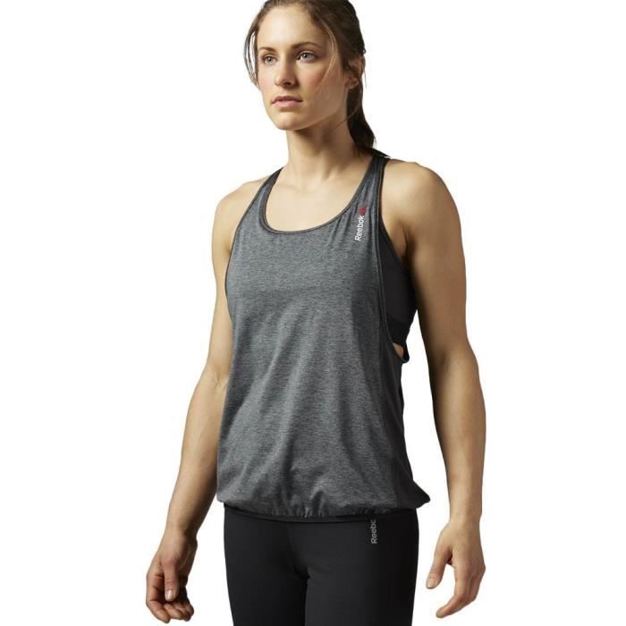 T-Shirt Reebok OS Long Bra Top XS