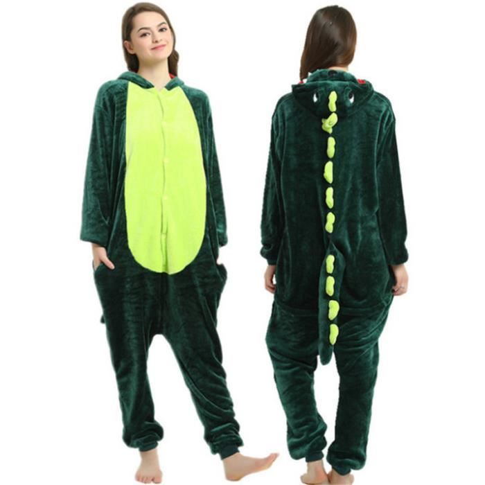 Pyjamas De Dessin Animé Pour Garçons Et Filles, Pyjamas D'animaux Unisexes Pour Enfants, Cache-couche De Dinosaure Moelleux, Costume D'Halloween Cosplay Anime