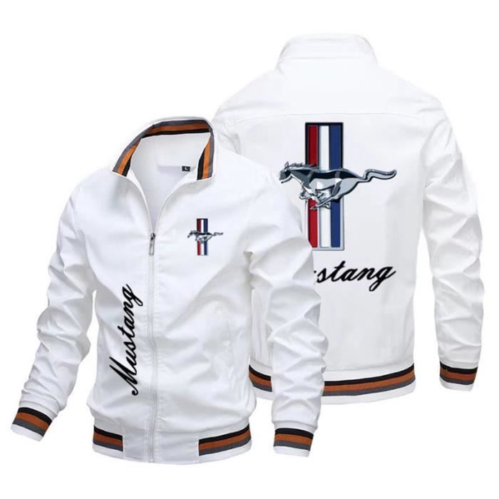 Blouson Homme Mode imprimé Mustang Misaison Confortable Casual Regular