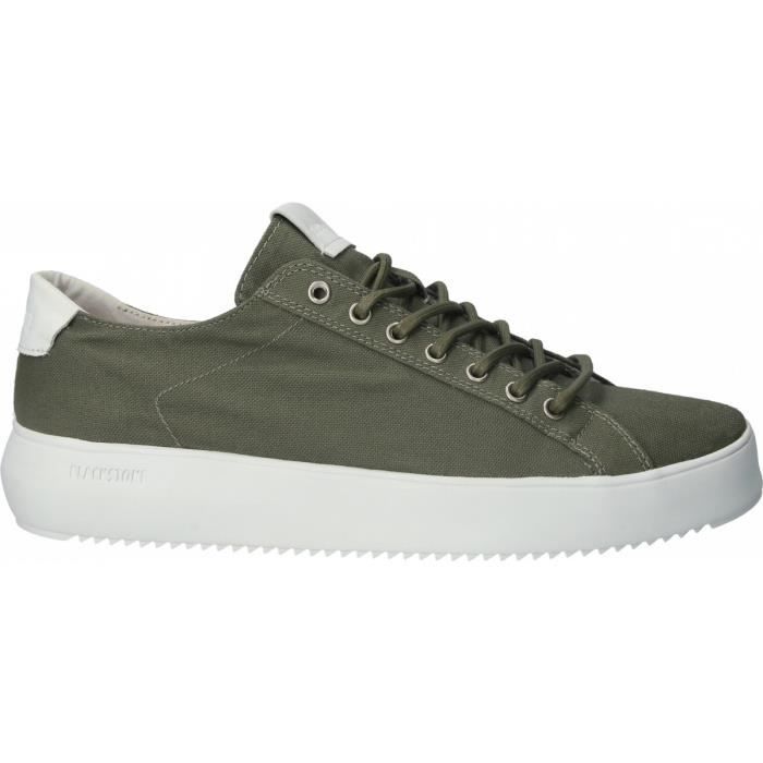Blackstone Baskets Blackstone ZG30 - Homme - Vert - Textile - Lacets