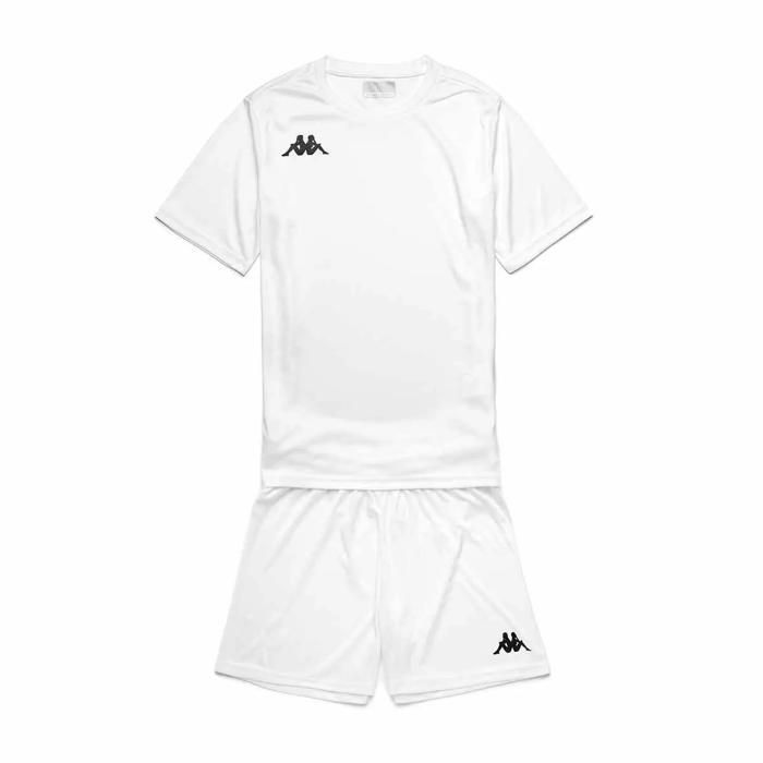 Ensemble maillot et short enfant Kappa Gorkit - white