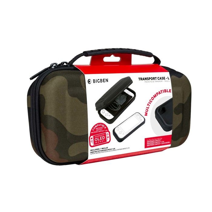 Bigben Interactive SWITCHPOUCHCAMO Housse de protection pour console de jeux portable Étui Nintendo Neuf - vue 2