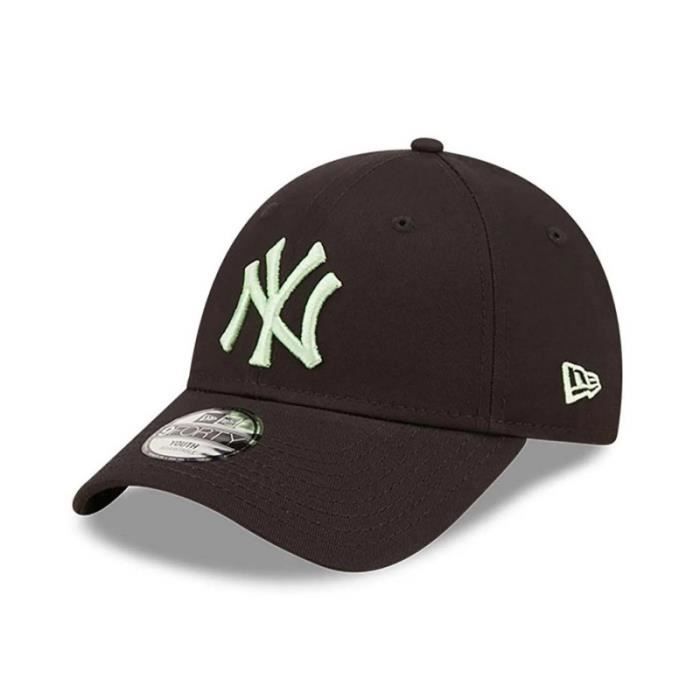 Casquette New Era 9FORTY New York Yankees Enfant – Noir – Taille Unique