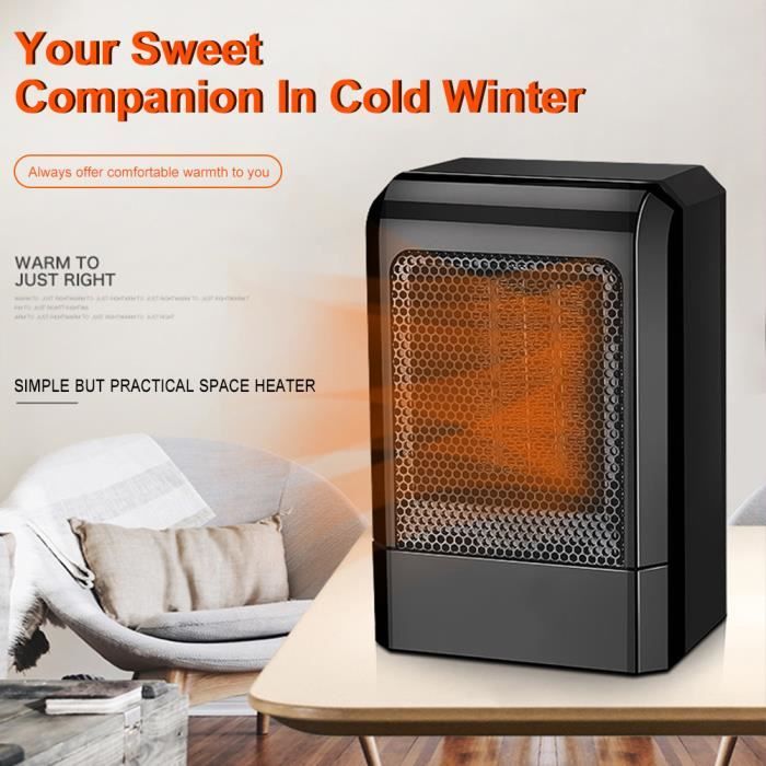 500 W Mini Portable céramique chauffage électrique Glacière Chaud Ventilateur Home Winter Warmer