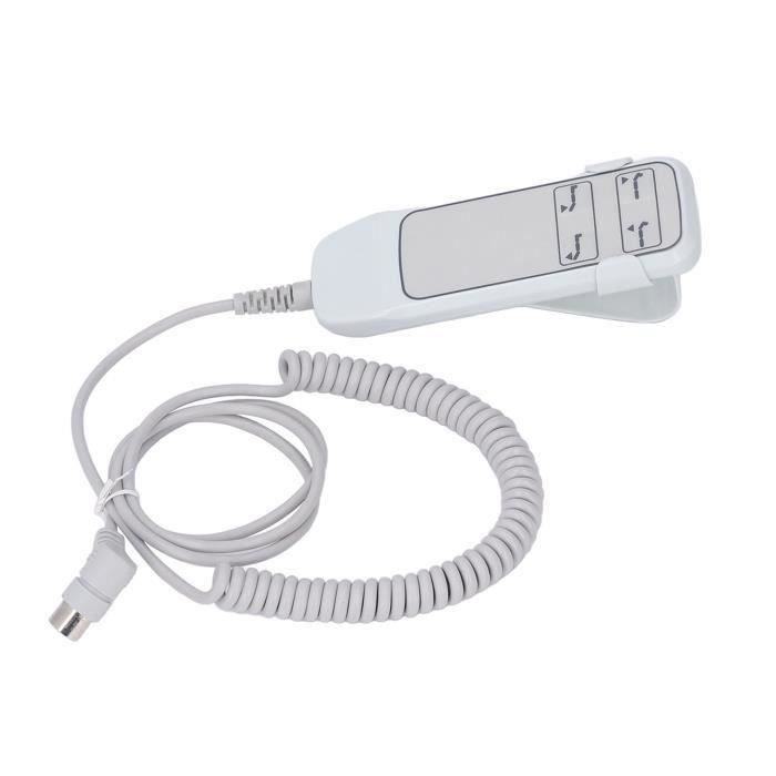 Télécommande Manuelle 2 Boutons 8 Broches Pour Fauteuil Roulant/Releveur/Inclinable Électrique - Remplacement Facile Avec Câble Extensible - 9