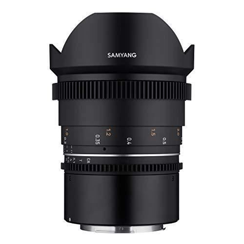 SAMYANG Objectif MF 14 mm T3,1 VDSLR MK2 Canon RF Ultra Grand Angle pour Canon RF, Distance focale Fixe 14 mm, Follow Focus Couronne