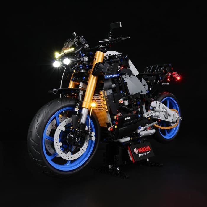 YEABRICKS Kit Luce LED Per LEGO Ideas 21350 Jaws – Illuminazione Per Modello Squalo – Set Non Incluso – Regalo Per Appassionati