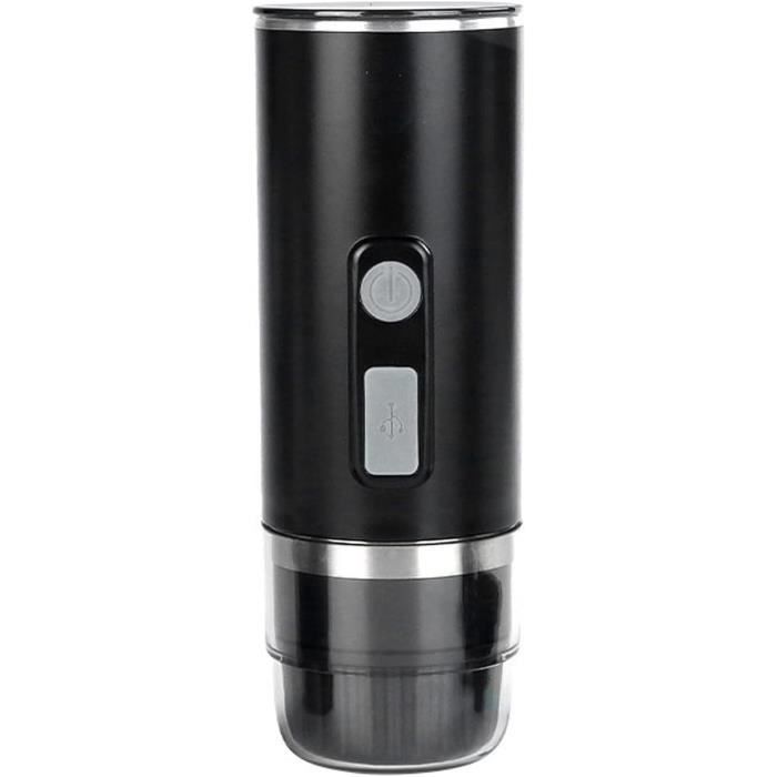 Machine à Expresso Portable 12V / USB – Capsules Nespresso Et Poudre – 15 Bars – Pour Maison Et Voiture