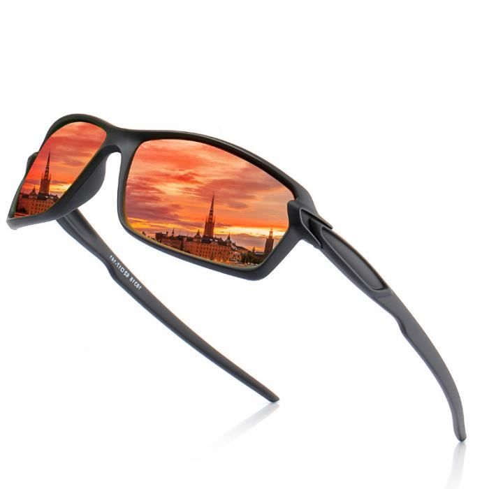 SHARPHY Lunettes de soleil homme polarisées lunettes de soleil de sport en  alliage coupe-vent - Achat / Vente lunettes de soleil Homme Adulte -  Cdiscount