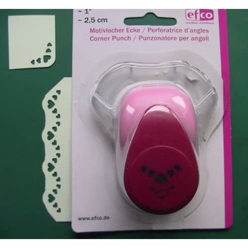 Perforatrice D'angle Motif Spirale - Découpe 20x20mm - Pour Scrapbooking Et Loisirs Créatifs