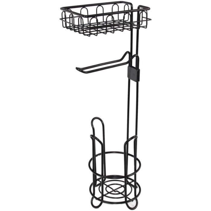 Porte Papier Toilette Sur Pied Porte Rouleau En Acier Inoxydable Support Papier Toilette Chrome