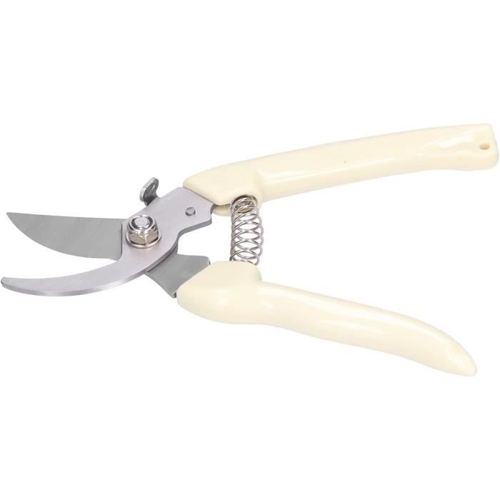 Paquet de 3 sécateurs, cisailles de jardin, sécateurs en acier