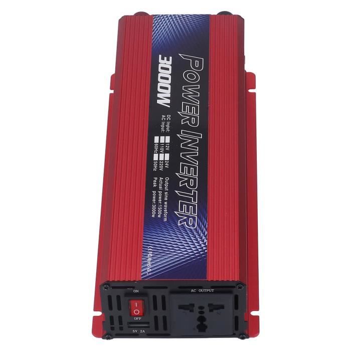Onduleur Pour Voiture 12V/230V – Convertisseur De Courant Neuf