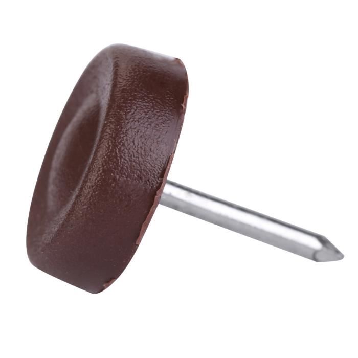 PIED DE MEUBLE,Transparent-22mm--Bouchons de pieds de chaise en