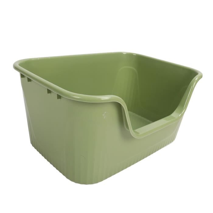 Meilleurs prix pour Bac à litière pour chat - VGEBY - Grand modèle - Anti-éclaboussures - Facile à nettoyer - Esthétique