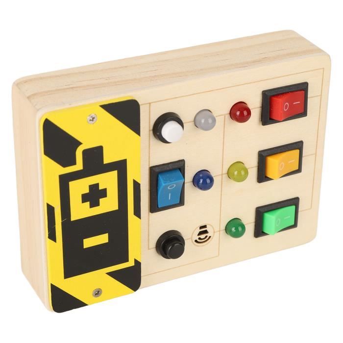 Jouet Sensoriel NYOBABE - Œufs Lumineux 7 Couleurs, 4 Textures - Montessori, Anti-Stress Enfant
