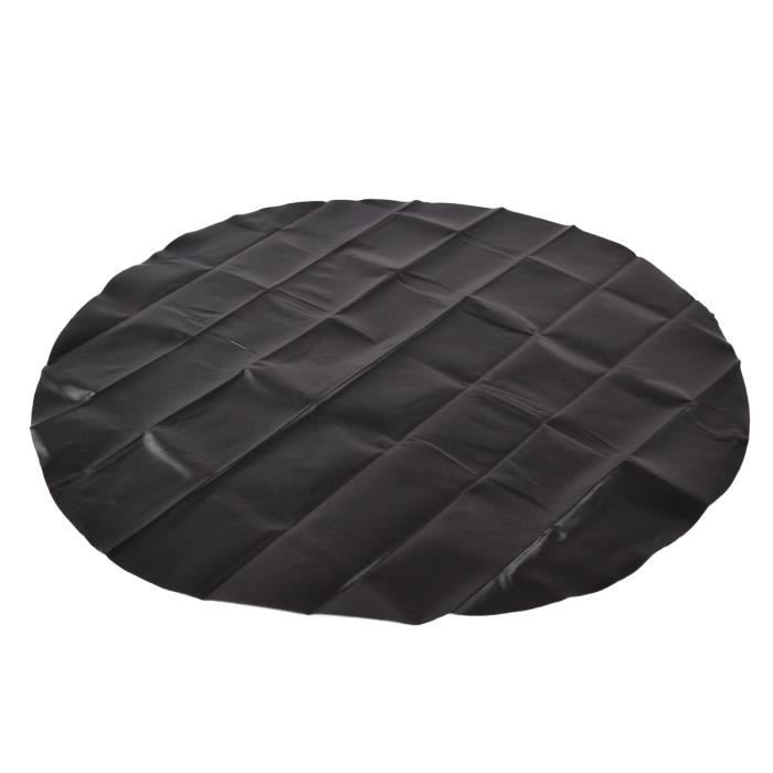 Tapis De Protection Sol Pour Barbecue – Rond Ignifuge – 120x120 Cm – Portable Pour Camping, Jardin - 5