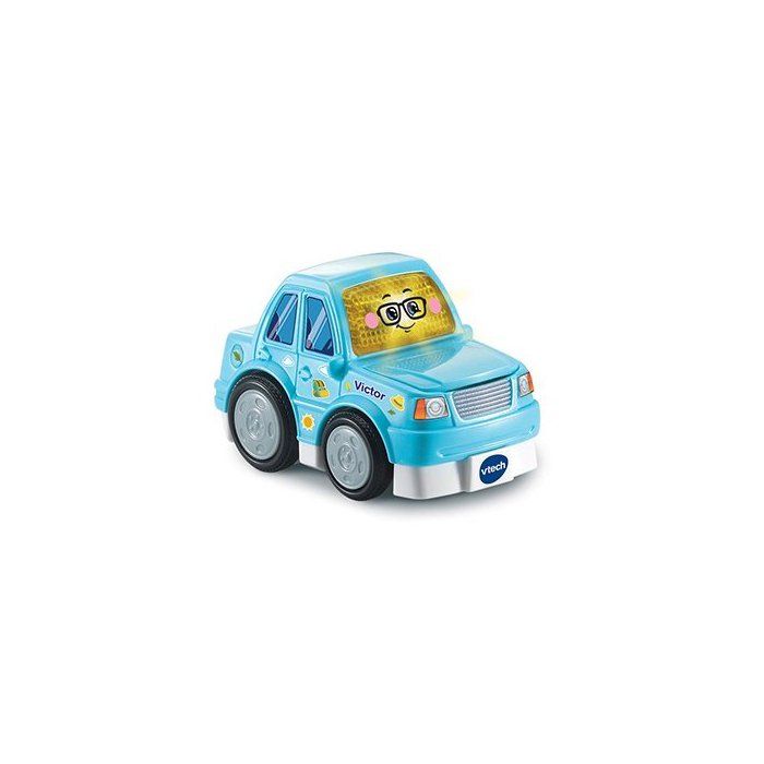 Tut Tut serie pro - Victor bolide super confort - Parlant musical lumineux - Voiture loisirs vacances - Set Vehicule et carte