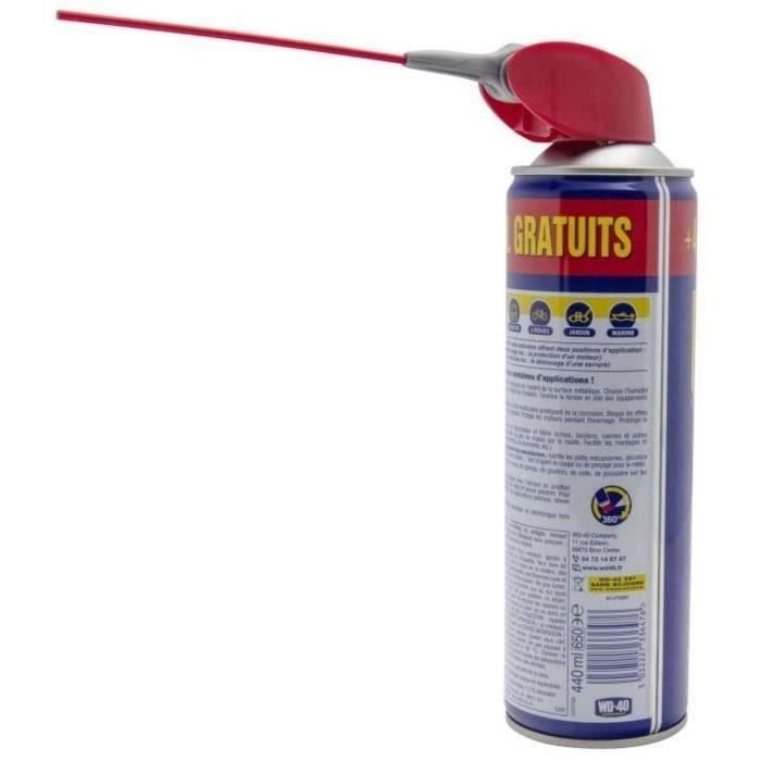 WD40 Spray double position - 400 ml plus 40 ml gratuit