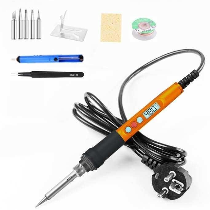 OPI10722FER A SOUDER,Fer à Souder 90W Kit de Soudure Electronique de — free download